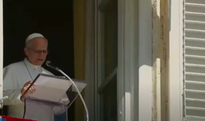 PAPA LEÓN XIV SALUDÓ EL ANDA DEL SEÑOR DE LOS MILAGROS EN EL VATICANO